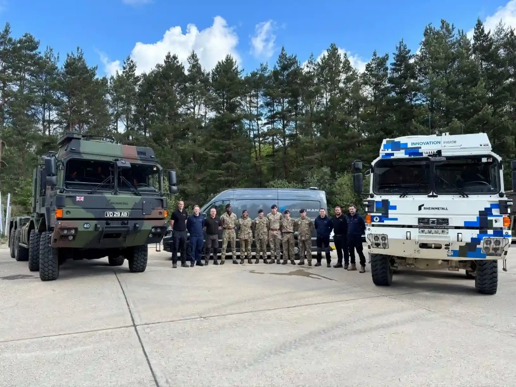 Компанія Rheinmetall показала британським військовим можливості безпілотних вантажівок