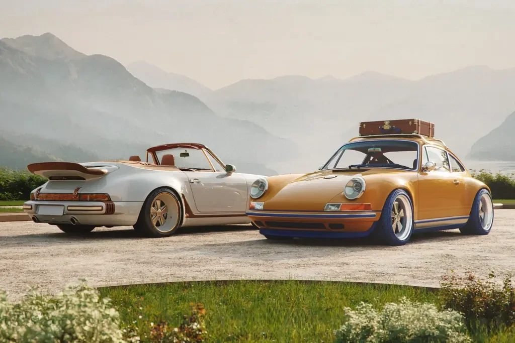Louis Vuitton и Singer презентовали уникальные Porsche 911