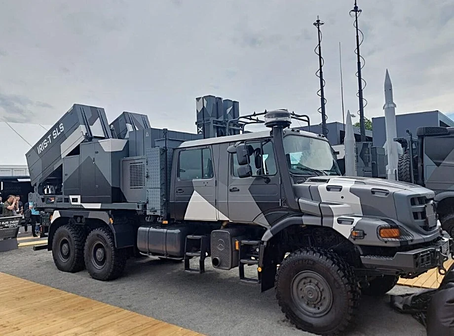 На Mercedes-Benz Zetros встановили зенітний ракетний комплекс Iris-T четвертого покоління